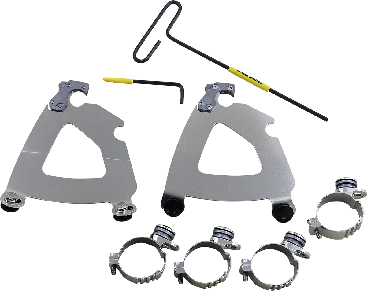 Road Warrior Trigger-Lock Mounting Kit - Polished - XL