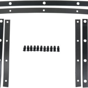 Fats Windshield Hardware Straps - Black