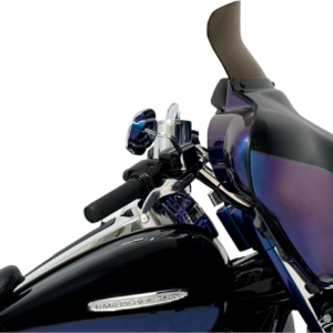 Spoiler Windshield - 6-1/2" - Smoke - FLH