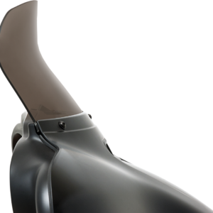 Spoiler Windshield - 8-1/2" - Smoke - FLH