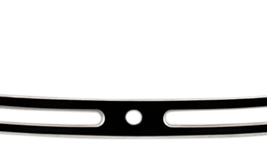 Windshield Trim - Black - Slots - FLH