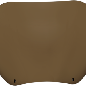 Road Warrior Windshield - Cafe Black Smoke - 7"