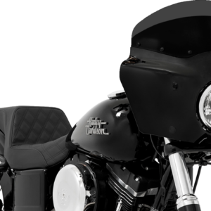 Road Warrior Windshield - Dark Black Smoke - 7"
