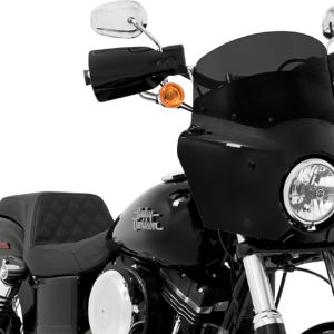 Road Warrior Windshield - Dark Black Smoke - 9"