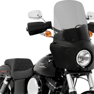 Road Warrior Windshield - Black Smoke - 17"