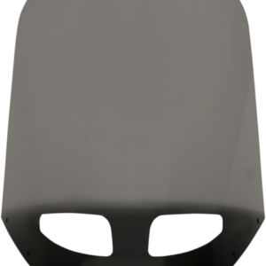 Road Warrior Windshield - Vented - Black Smoke - 17"