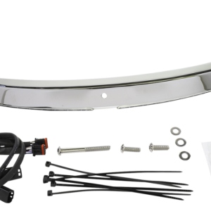 LED Windshield Trim - Chrome - FLH