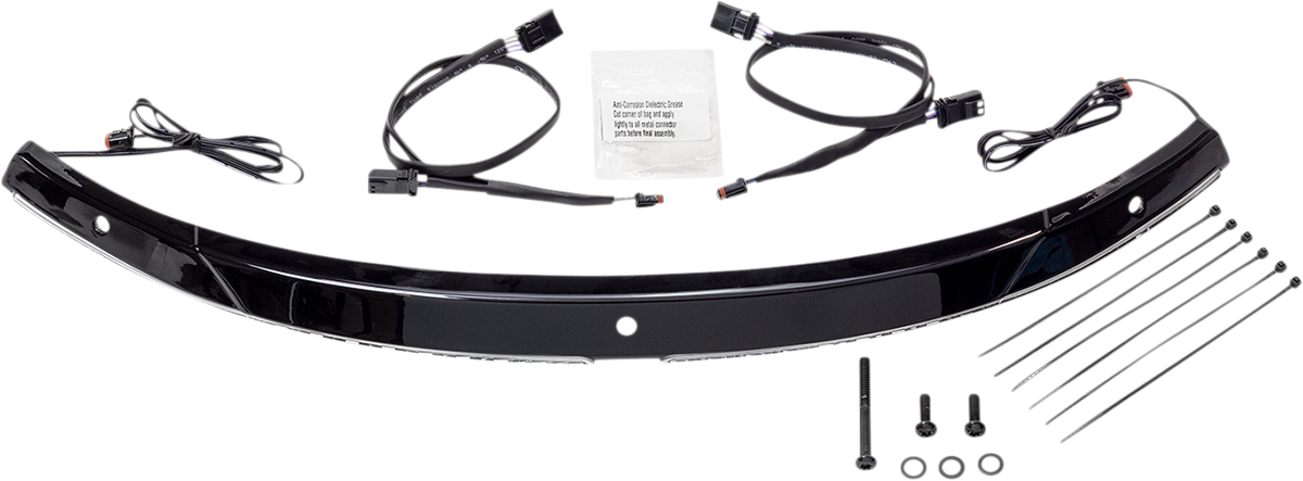 LED Windshield Trim - Black - FLH - Image 2