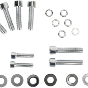 Bolt Kit - Transmission Side Cover - Socket-Head - Chrome