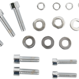 Bolt Kit - Transmission Side Cover - Socket-Head - Chrome