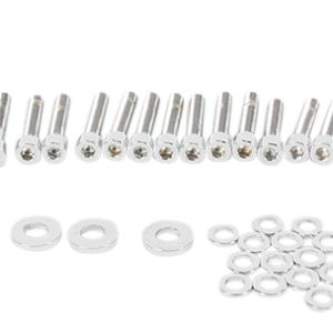 Bolt Kit - Side Cover - Socket-Head - Chrome