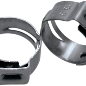 Ear Clamps - Fuel Line - Stepless - 9.6-11.13 mm - 10 Pack