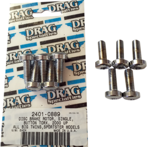 Mounting Kit - Rotor to Hub - Front - Chrome