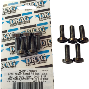 Mounting Kit - Rotor to Hub - Front - Black
