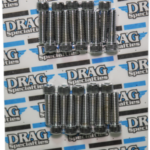 Bolt Kit - Rocker Cover - Chrome - Knurled - M8