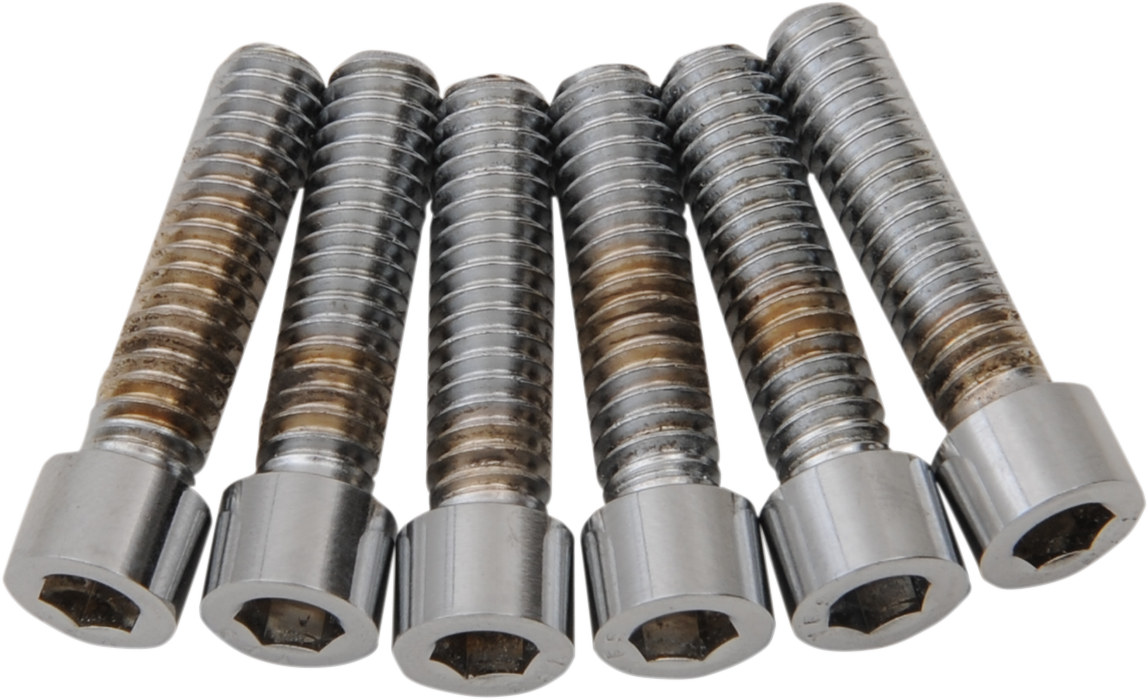 Bolt Kit - Transmission Top - Chrome - Smooth - M8 - Image 2