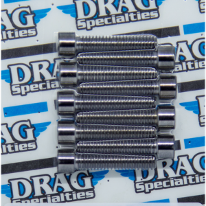 Bolt Kit - Camshaft Cover - Black/Chrome - Smooth - M8