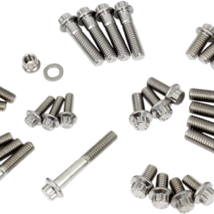 Fastener Kit - Chassis - 12-Point/Dress-Up - M8 Softail