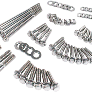 Fastener Kit - External Primary/Transmission - 12-Point/Dress-Up - FX