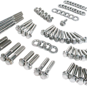 Fastener Kit - External Primary/Transmission - 12-Point/Dress-Up - Softail