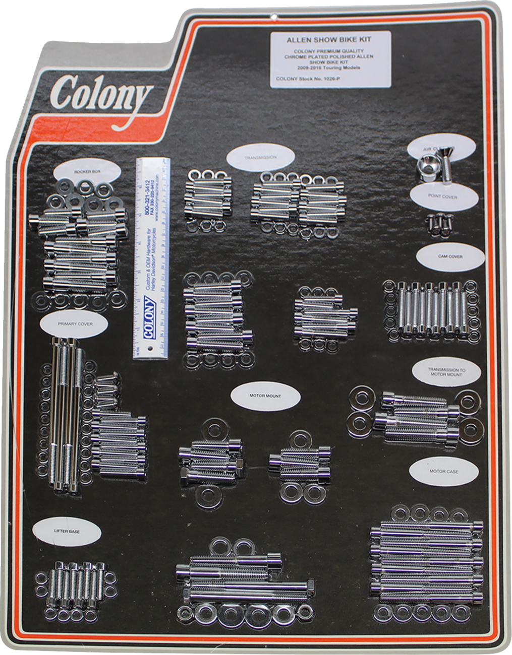 Bolt Kit - Engine - Chrome
