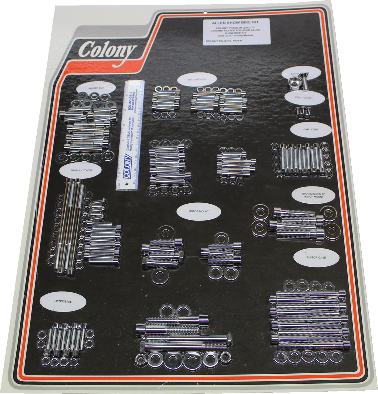 Bolt Kit - Engine - Chrome - Image 2