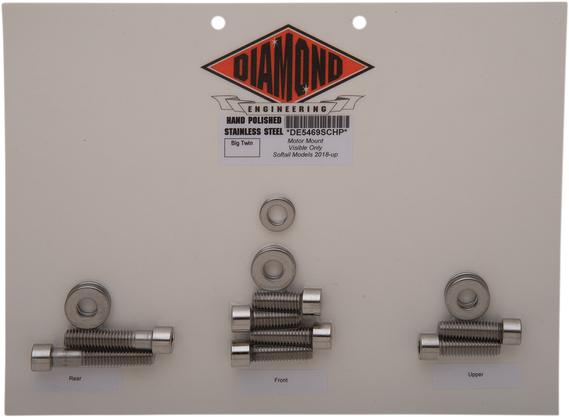 Bolt Kit - Motor Mount - Softail