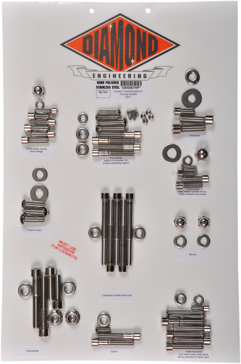 Bolt Kit - Transformation - Touring