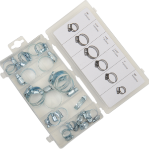 Hose Clamps - Assortment - 26-Piece