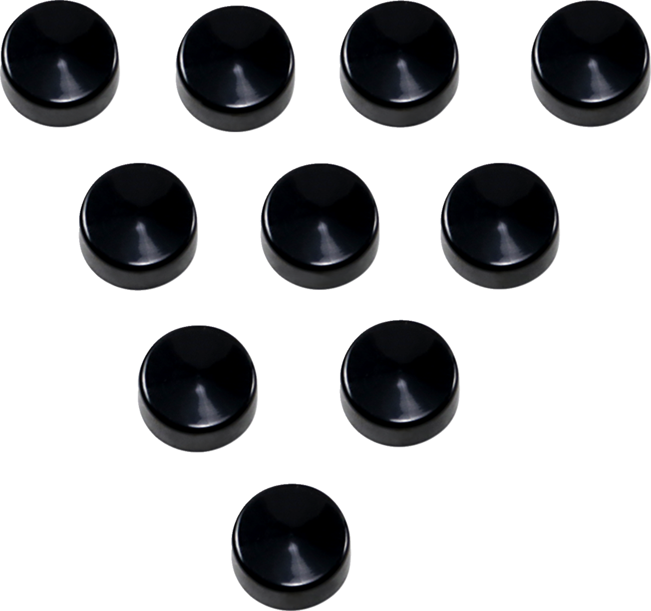 Bolt Covers - Hex - 5/8" - Black - 10 Pack