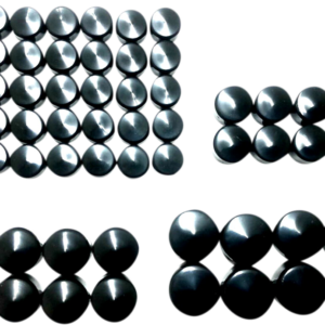 Bolt Covers - Engine - Black - M8