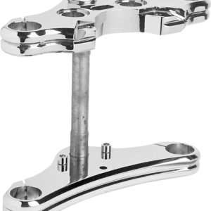 Triple Tree Conversion Kit - 39 mm - Chrome - Raked - FXD - '00-'03