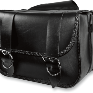 Touring Braided Saddlebags - Black