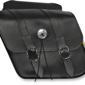 Slant Compact Saddlebag - Black