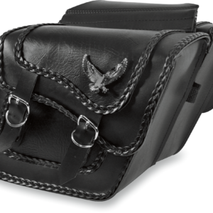 Black Magic Saddlebag - Black - Slant - Standard
