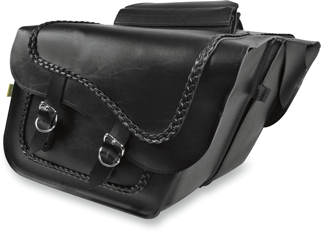 Fleetside Slant Saddlebags - Black