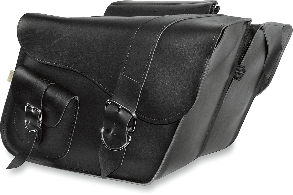 Ranger Slant Saddlebags - Large - Black