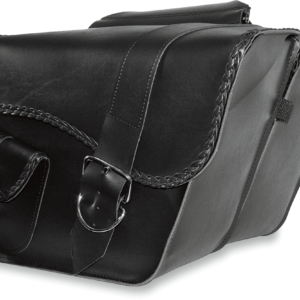Ranger Braided Saddlebags - Large - Black