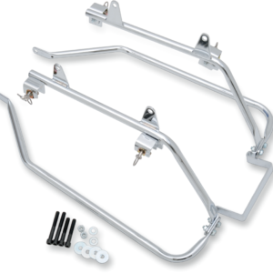 Saddlebag Mounts - Chrome - FLST '00-'07