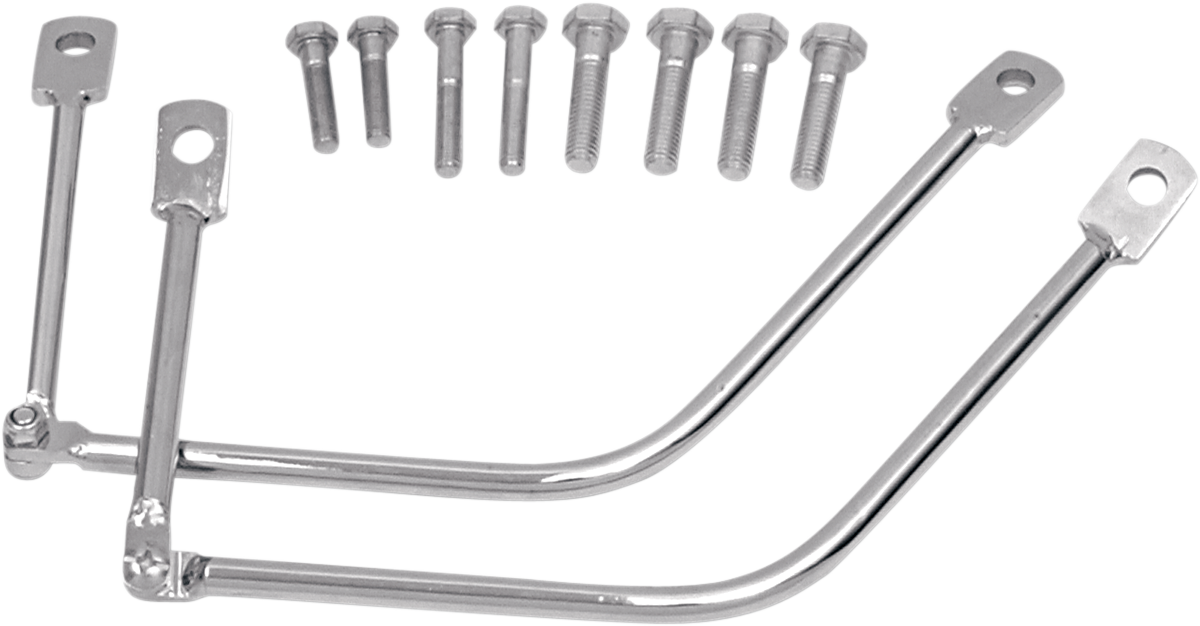 Saddlebag Support - Chrome - Harley - Image 2