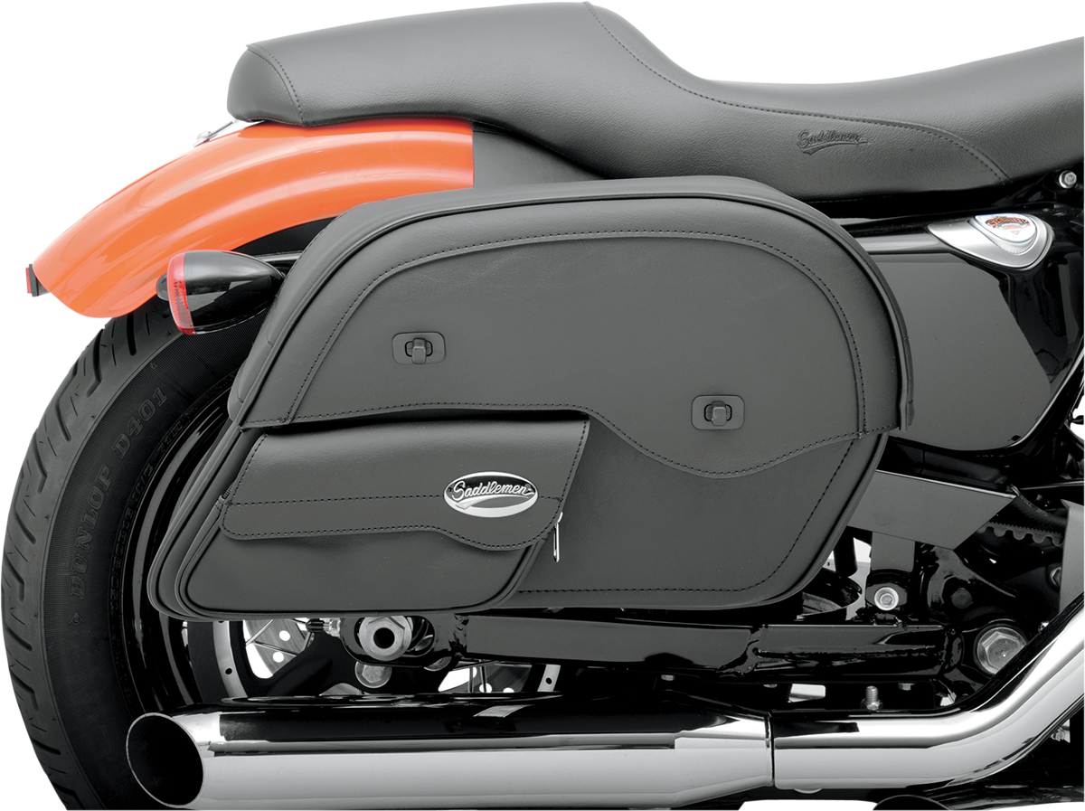 Cruis'n™ Slant Face Pouch Saddlebags - Jumbo - Image 4