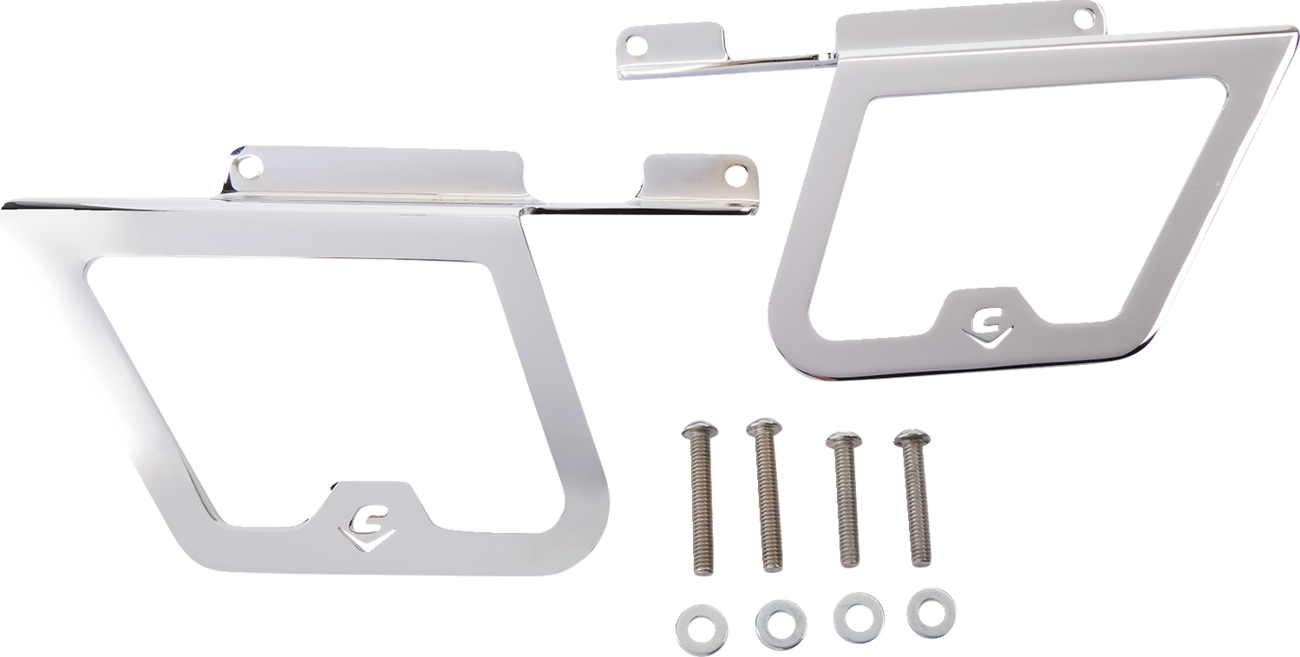 Saddlebag Supports - Chrome - XL