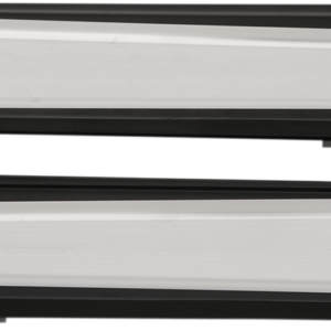 Saddlebag Latch - Black- Chrome - Contrast Cut