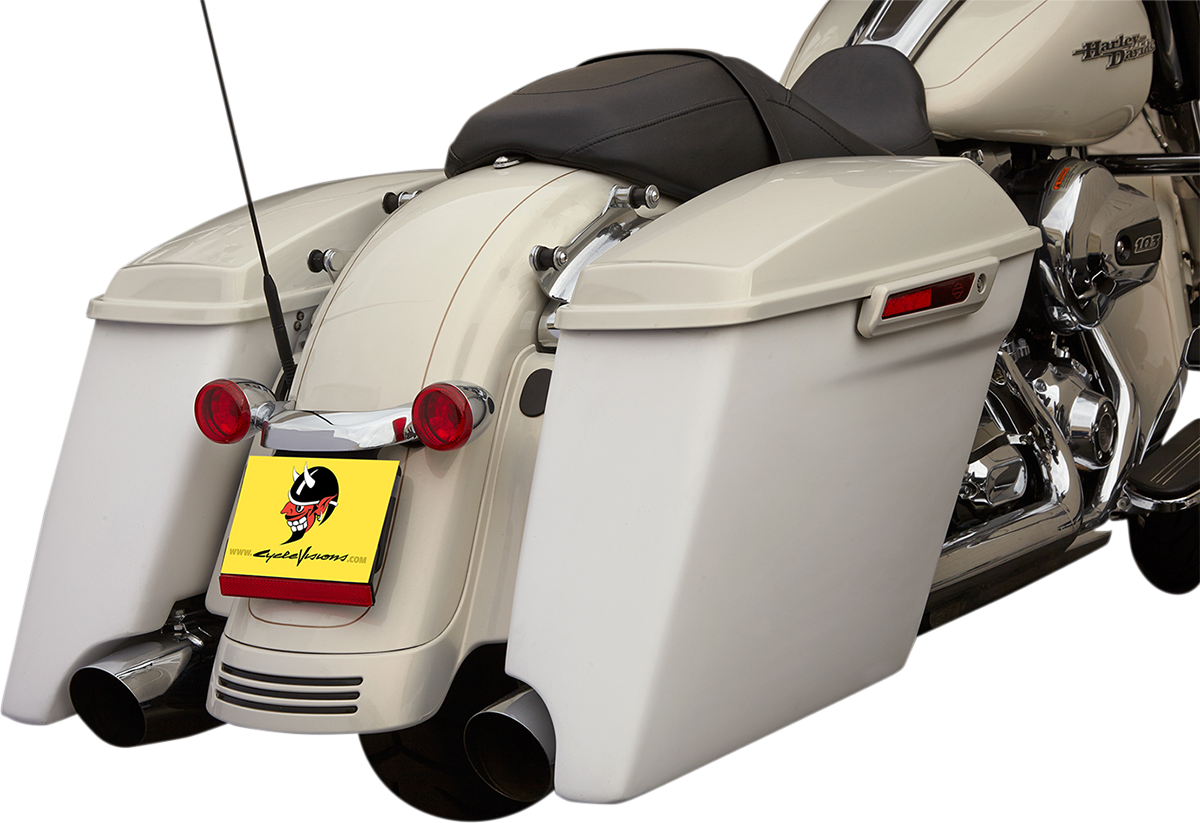Saddlebag - w/ Exhaust Cut-out - Right