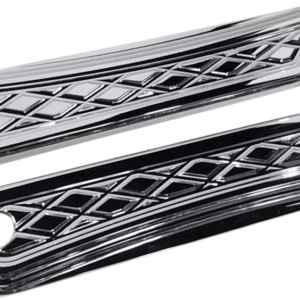 Saddlebag Hinge Covers - Chrome