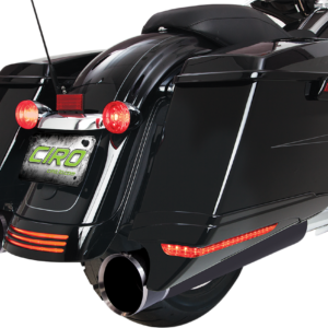 Saddlebag Extensions - FLHT '97-'13 - Black