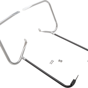 Saddlebag Support Kit - Chrome - FL '97-'08 FLT