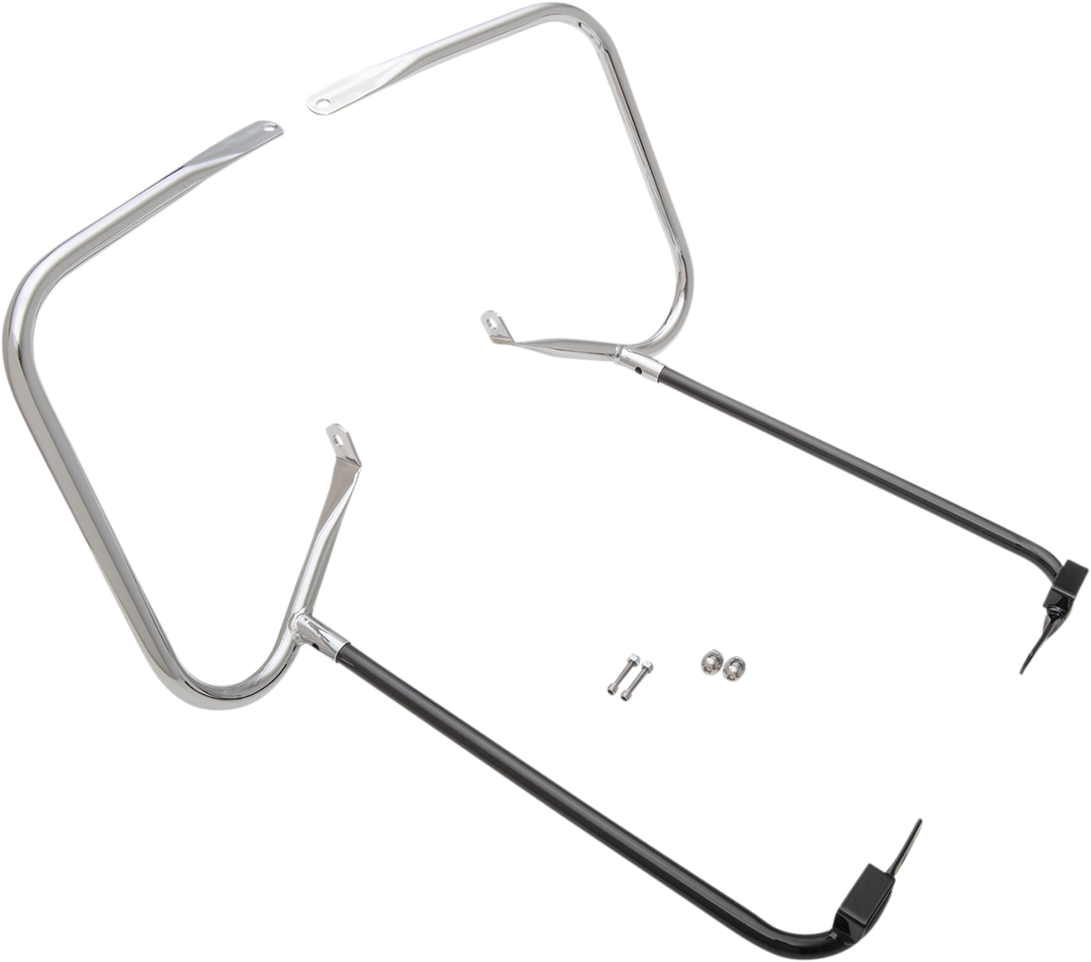 Saddlebag Support Kit - Chrome - FL '97-'08 FLT
