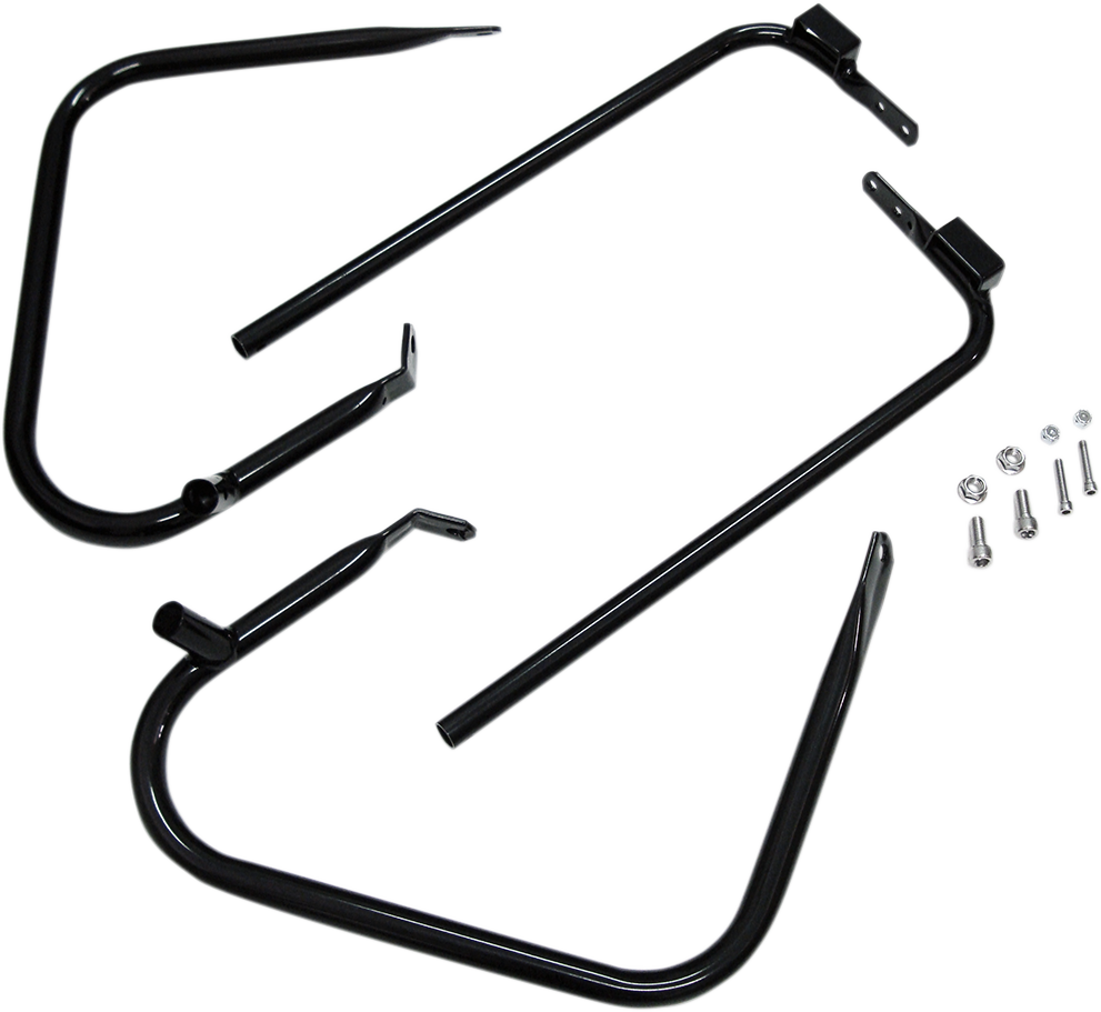Saddlebag Support Kit - Black - FL '97-'08