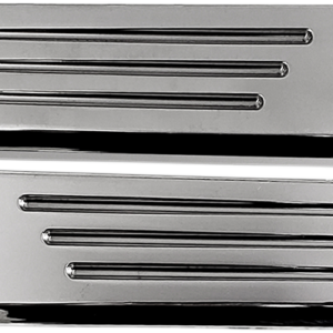 Speed Ball Saddlebag Cover Latch - Chrome